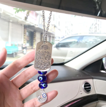 Evil Eye Car Amulet, Evil Eye Car Mirror Hanging, Rear View Mirror