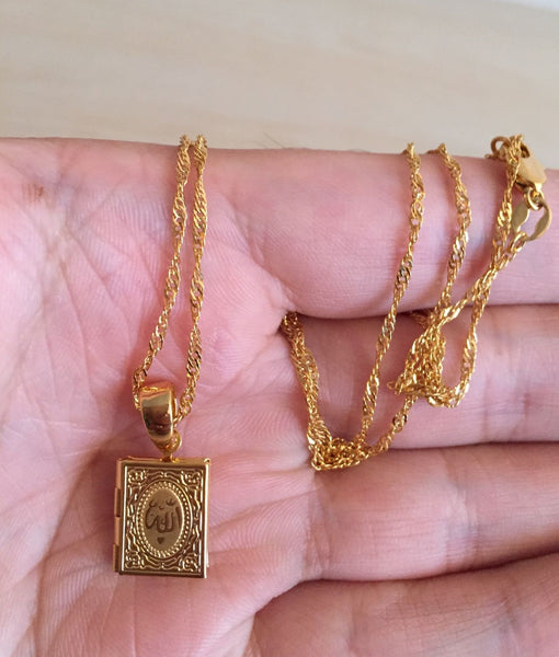 22ct Gold Allah Pendant - The perfect way to show your faith